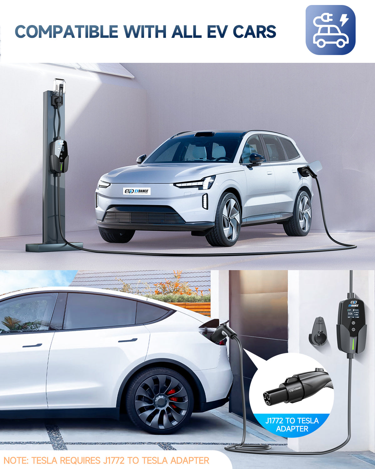 EVSloth Level 2 NEMA 14-50 32A J1772 Portable EV Charger - Image 8