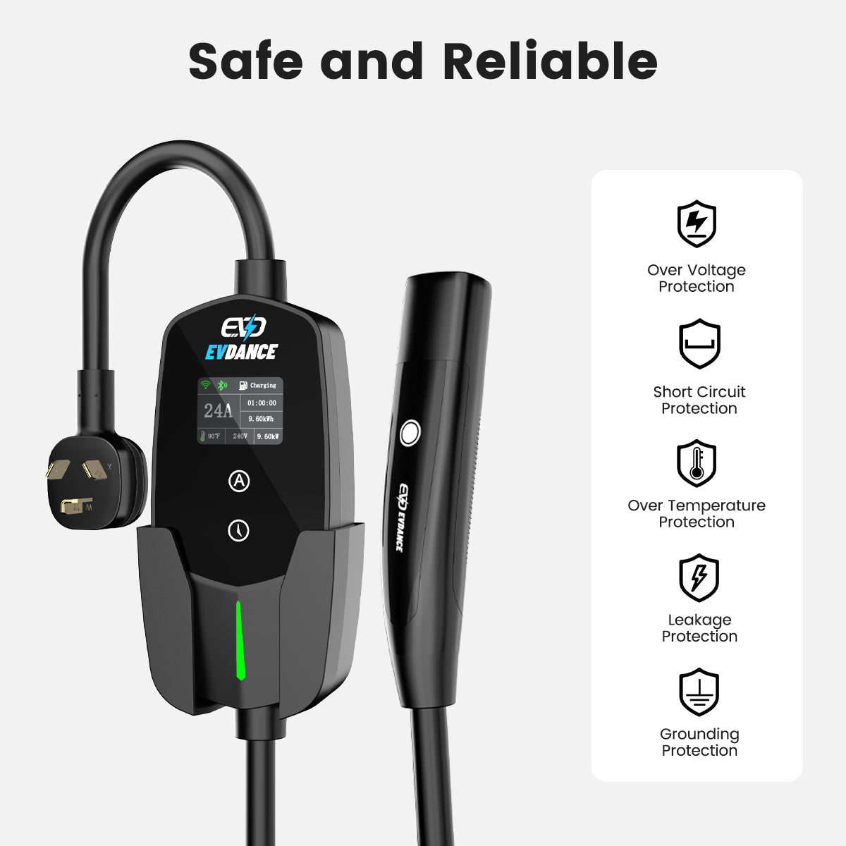 EVSloth Level 2 NEMA 10-30 24A NACS Portable EV Charger - Image 8