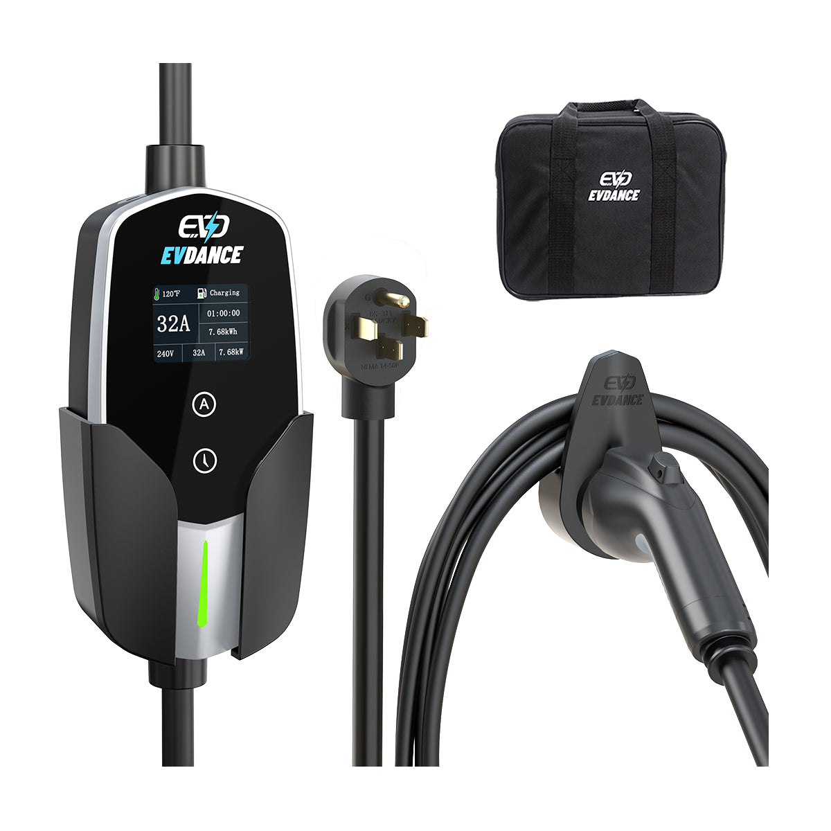 EVSloth Level 2 NEMA 14-50 32A J1772 Portable EV Charger - Image 2