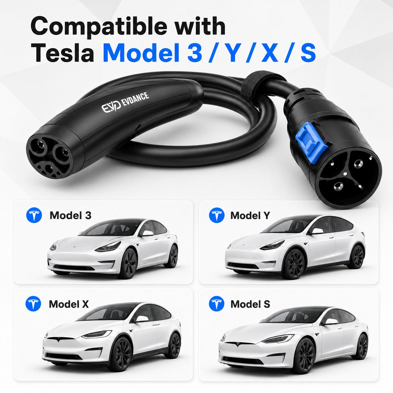 EVSloth 50A Tesla EV Charging Extension Cable/Cord - Image 8