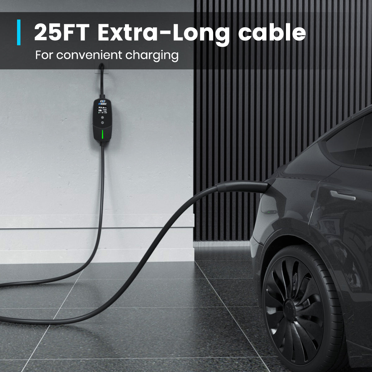 EVSloth Flux Level 1 NEMA 5-15 Plug 12A NACS/Tesla Portable EV Charger - Image 6