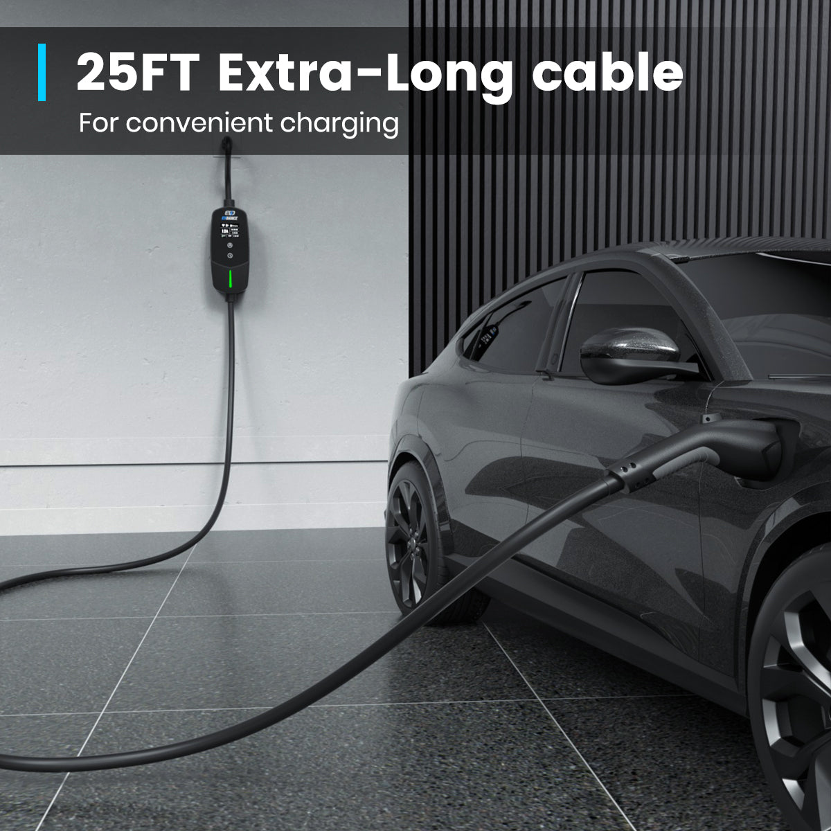 EVSloth Flux Level 1 & 2 NEMA 5-15 Plug 12A J1772 Portable EV Charger - Image 5