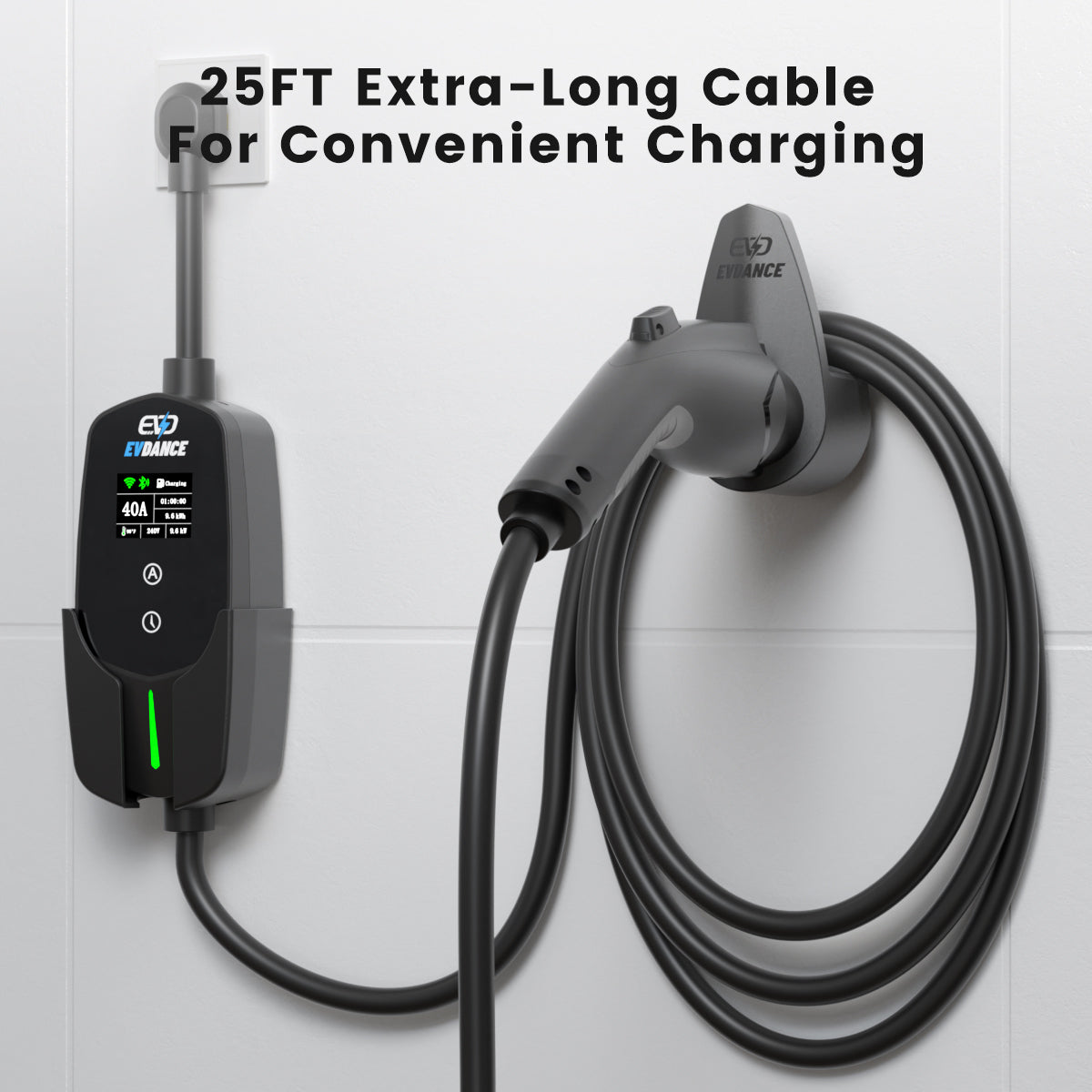 EVSloth Flux Level 1 & 2 NEMA 5-15 Plug 12A J1772 Portable EV Charger - Image 6