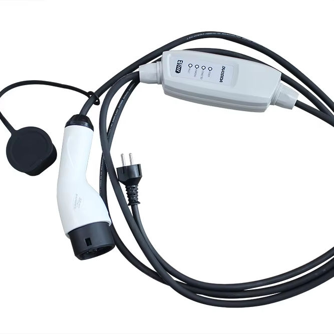 Duosida Level 2 Type2 Portable EV Charger 32A 7.2kW Electric Vehicle Fast Charging Cable Home Travel
