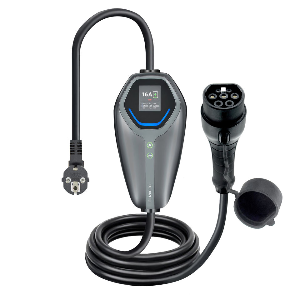 Universal 7kW Portable Wall-Mount EV Charger J1772 Type1/Type2 - Image 6