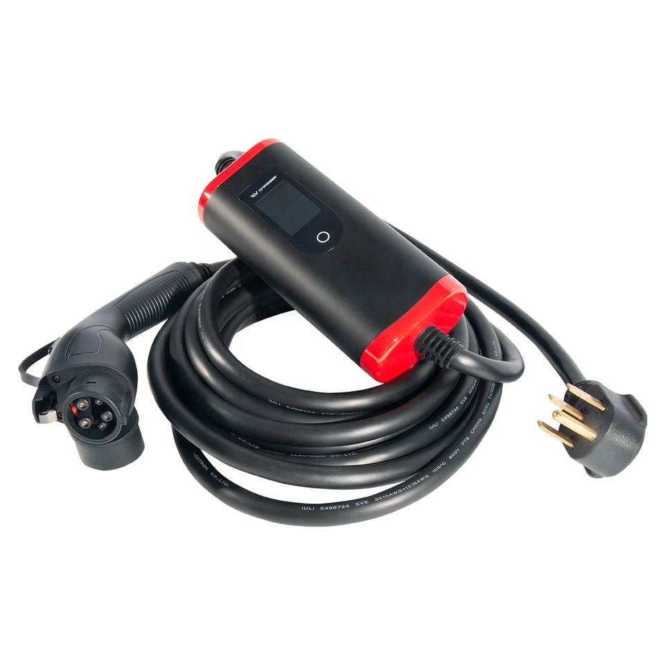 Portable Level 2 J1772 EV Charger 40A 240V NEMA 14-50 5M Cable Fast Home Travel Charging - Image 3