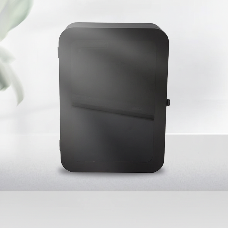 Custom Curved EV Charger Protection Cabinet Waterproof Dustproof Lock Wall-Mounted Enclosure Box