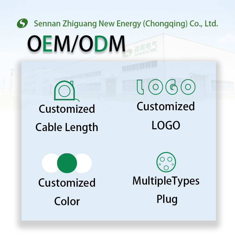 Sennan Home Level 2 EV Charger 50A 240V Indoor Outdoor Wall-Mount WiFi Bluetooth Smart Station - Image 5