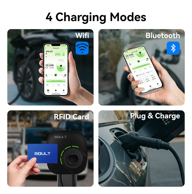 BoulT Type2 11kW Three-Phase AC EV Charger Wallbox 16A IP65 Smart EVSE with RFID & Bluetooth - Image 5