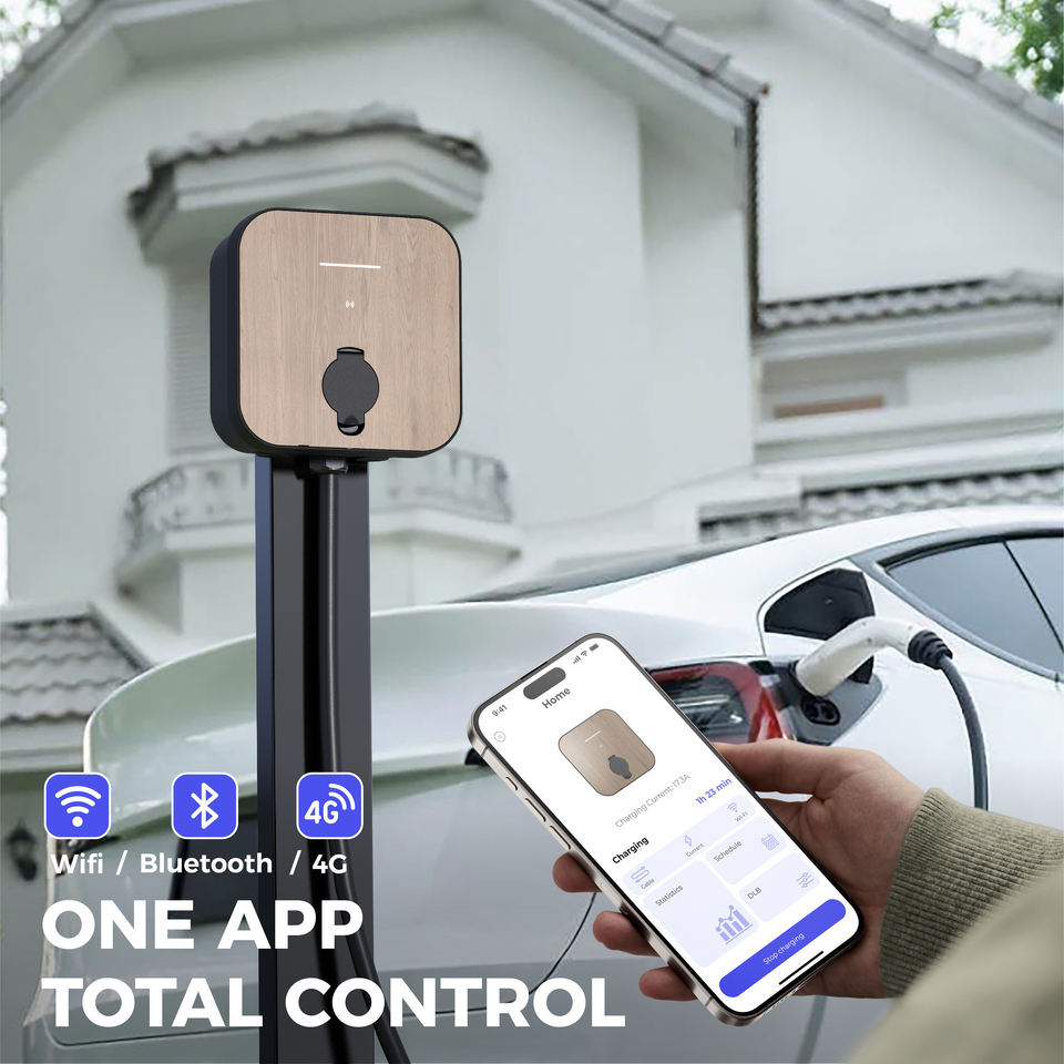 Smart APP 7.4kW EV Wallbox AC Charger Station Remote Control - Image 3