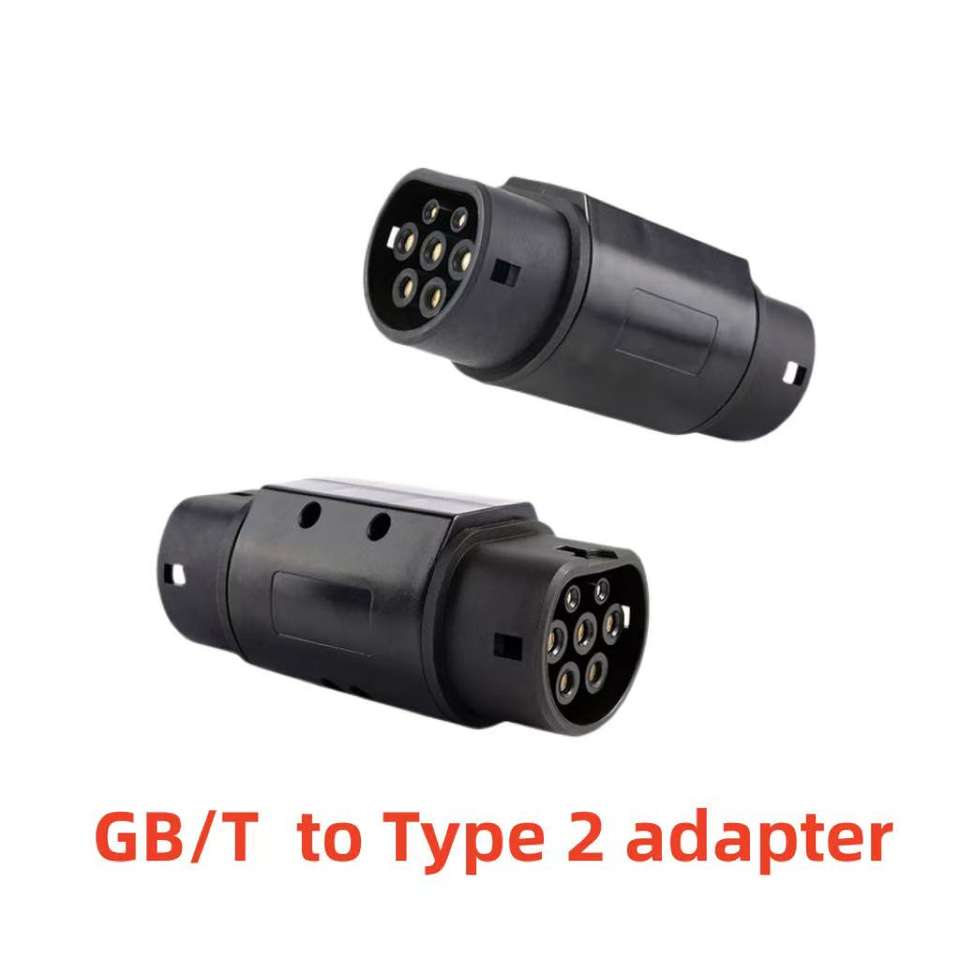 GBT to Type 2 EV Charging Adapter 16A 32A 380V Thermoplastic Socket Standard Converter