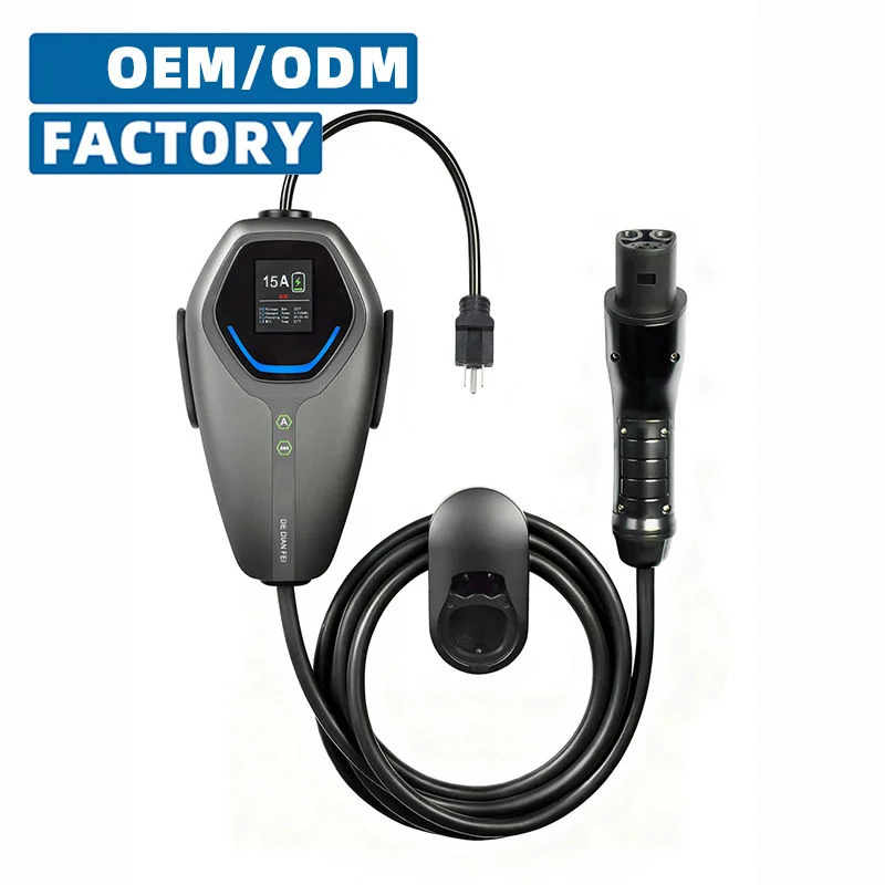 Tesla NACS J1772 Type2 EV Charging Cable Replacement 3M 5M OEM Connector for Model S 3 X Y